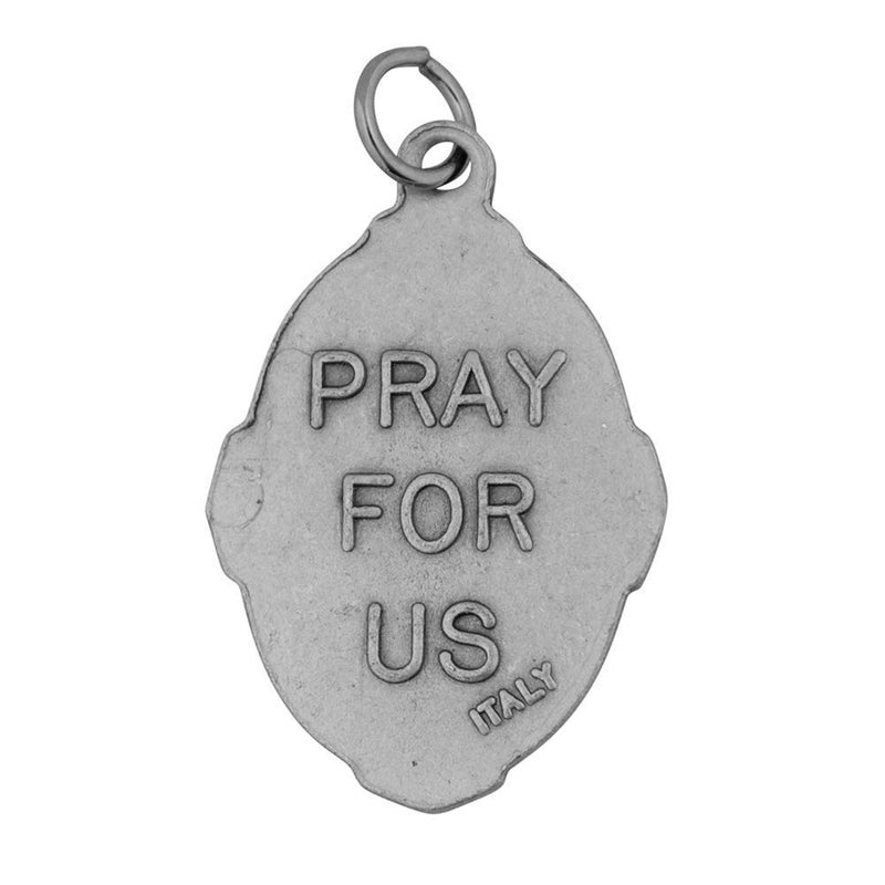 Venerare 1" Saint Agnes Medal with Prayer Card | Durable and Detailed Charm | Pendant Medal Carded with Prayer | Christian Jewelry - Image 5